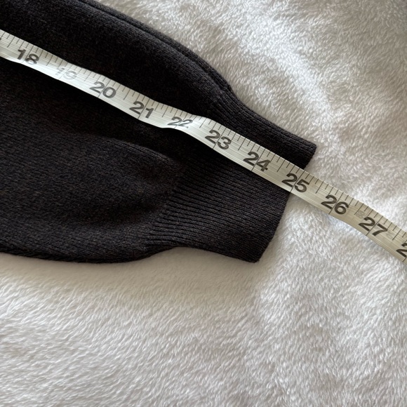 Alex Cannon 1/4 Zip Sweater Size XL Classic Look with Elbow Patches Brown - Picture 11 of 12